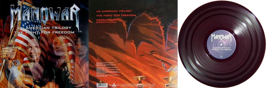 Manowar - An American Trilogy / The Fight For Freedom (Original Vinyl)