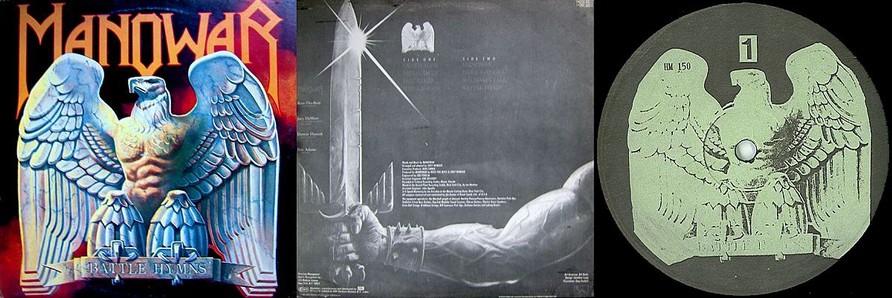 Manowar - Battle Hymns (Bootleg Vinyl)