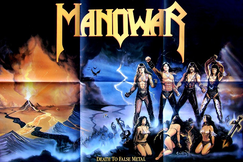 Manowar - Blow Your Speakers (Original Poster)