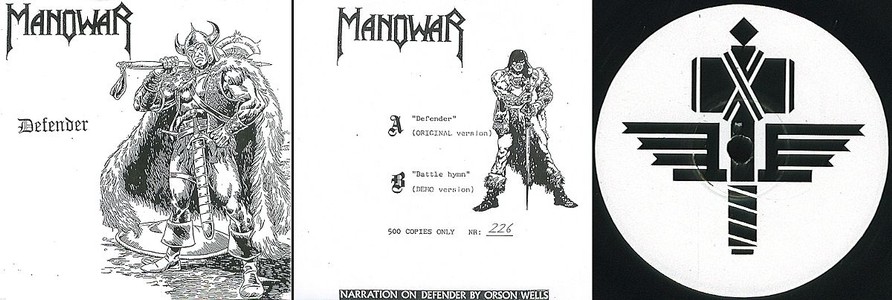 Manowar - Defender (Bootleg Vinyl)