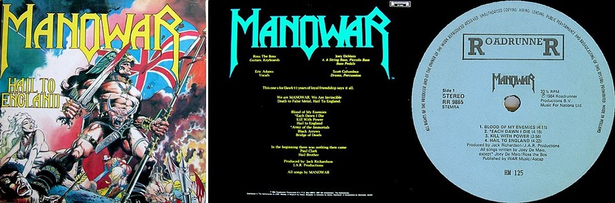 Manowar - Hail To England (Bootlegl Vinyl)