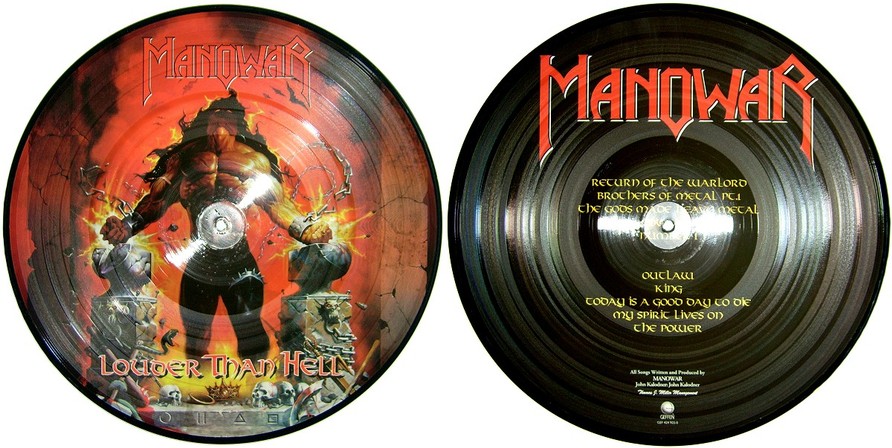 Manowar - Louder Than Hell (Bootleg Picture Vinyl)
