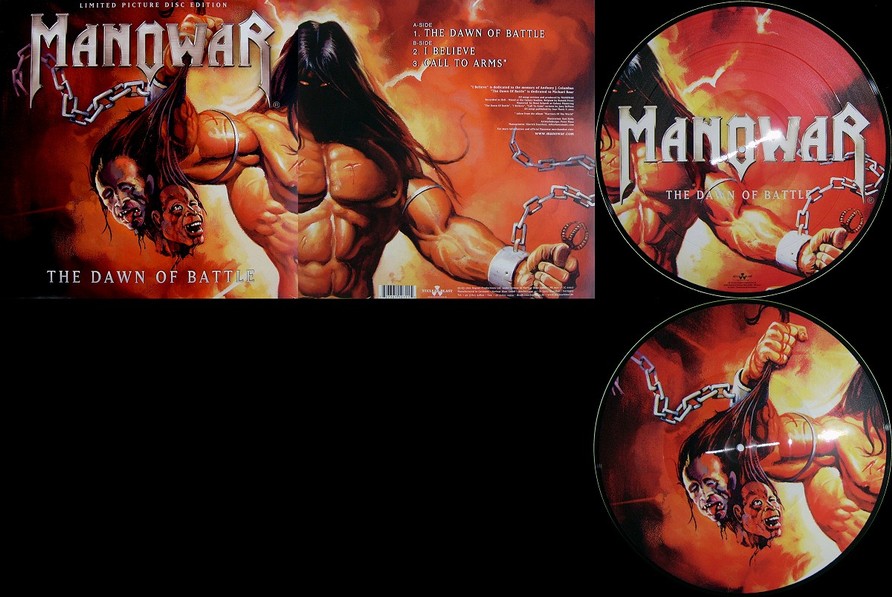 Manowar - The Dawn Of Battle (Original Picture Vinyl)