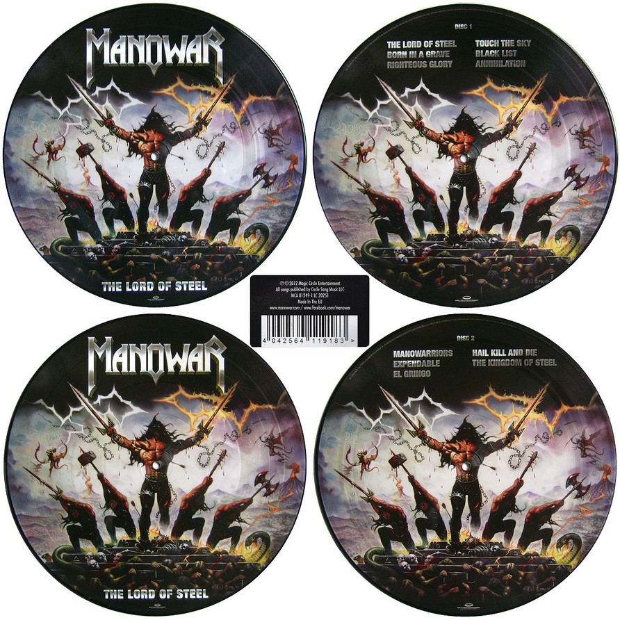 Manowar - The Lord Of Steel (Original Picture Vinyl)