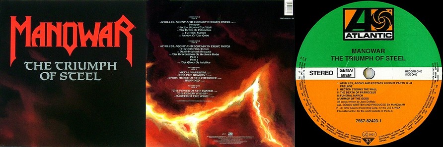 Manowar - The Triumph Of Steel (Original Vinyl)