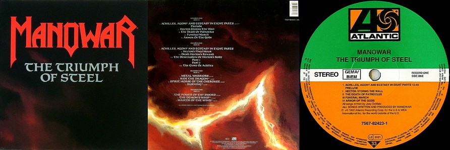 Manowar - The Triumph Of Steel (Original Vinyl)