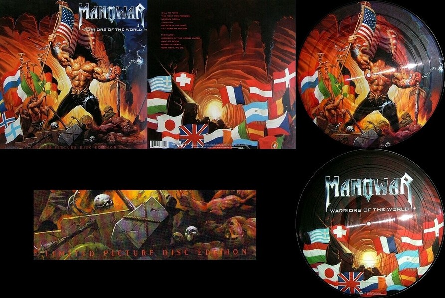 Manowar - Warriors Of The World (Original Picture Vinyl)