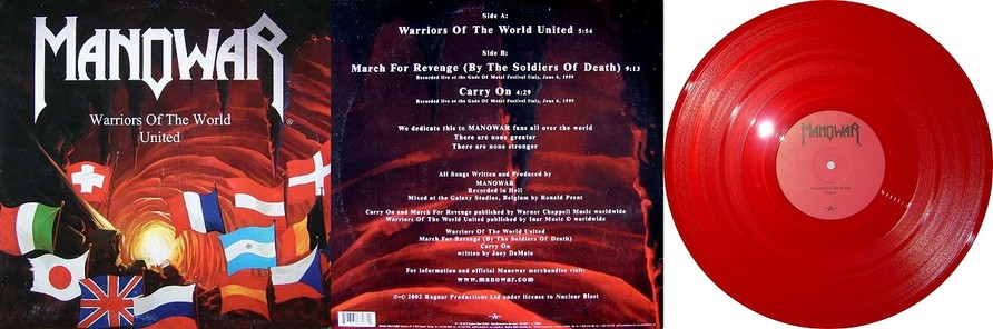 Manowar - Warriors Of The World United (Original Vinyl)